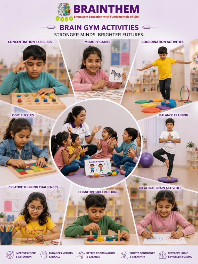 Interactive Brain Gym Activities